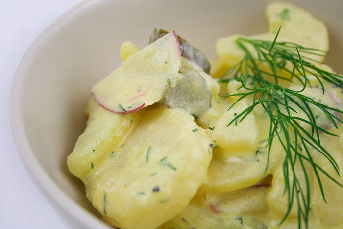 Kartoffelsalat Mit Dillmayonnaise Kitchenroyal